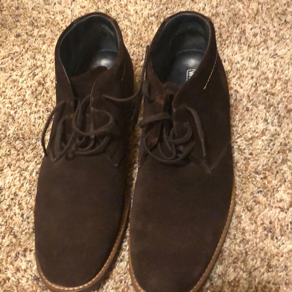 Men’s Brown Suede Ankle Boot